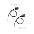 Miniatyrbillede 4 af 5: DC 0/1-10V Knap LED Lysdæmper, Lavspændings Passiv Lysdæmper PWM Dæmpning kompatibel med 0-10V eller 1-10V Dæmpbar Elektronisk LED Driver 1 stk