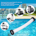 Miniatyrbilde 4 av 6: Erstatningsslange for bassengpumpe for Intex 1,5 tommers diameter Erstatningsslange for bassenger over bakken Hvit 0,4 m / 1,3 fot