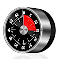 Miniatyrbilde 4 av 5: 60 Minutters Visuell Nedtellingstimer for Klasserom, Barn og Voksne - Holdbar Mekanisk Timer