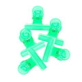 Miniatyrbillede 2 af 8: 5 stk. C-kurvede negleforlængelsesclips multifunktionelle plastik neglekunsttilbehør grøn