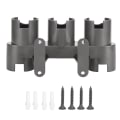 Miniatyrbilde 1 av 8: Veggmontert støvsugerbørste Sugehodeholder for oppbevaringsstativ for Dyson V7 V8 V10