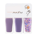 Miniatyrbild 4 av 8: 3-pack Vattenbaserat nagellackset för kvinnor, lätt att skala av, snabbtorkande nagellack för dejting, halloweenfest T08