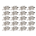 Miniatyrbild 1 av 8: 20st DIY Nit Stud Skalle Formade Punk Nitar för Armband Väskor Kläder Läder HantverkSilver 13x18mm