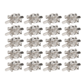 Miniatyrbillede 1 af 8: 20 stk DIY nitter stud kranium formet punk nitter til armbånd Tasker Tøj Læder Craft Sølv 13x18mm