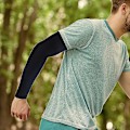 Miniatyrbillede 3 af 5: Unisex Arm Solbeskyttelse Par UV Beskyttelse Tights Sport Hånddækning Polyester til Mænd og Kvinder