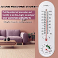 Miniatyrbild 3 av 5: Utomhustermometer Trädgårdstermometer Växthustermometer Hygrometer Trädgårdsväxt Digital Temperaturmätare Hygrometer Utomhus Vägg Häng Inomhus