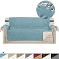 Miniatyrbillede 3 af 5: Vandtæt Universal Pet Sofa Cover - Sort, Anti-Slip Møbelbeskytter - 1 Person 3 Person Sort