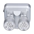 Miniatyrbild 3 av 8: Justerbar sensorlampa Dubbelhuvud Infraröd Induktion Rörelsesensor Lampa LED Nattlampa