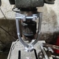 Miniatyrbillede 3 af 5: Firkantet Hul Bor Adapter Fikseringsbeslag Professionel kompatibel med Boremaskiner Single-B7 Sæt