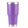 Miniatyrbild 1 av 8: 30oz Lila Isolerad Rostfritt Stål Mugg Dubbelskikts Vakuumflaska Rostfritt Stål Tumbler