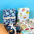 Miniatyrbild 5 av 5: Presentpapper Barn Presentpapper 12 Ark 50 * 70cm Jul Presentpapper C