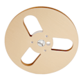 Miniatyrbilde 2 av 8: 1/4 7 tommers tom spole 3 hulls aluminiumslegering åpningsmaskin del oppsamlingssnelle for TEAC Gold