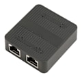 Miniatyrbilde 8 av 8: Ethernet-splitter RJ45 1 inn 2 ut 1000 Mbps USB C strømforsyning sikker stabil signal LAN-splitter med USB-kabel for bryter TV PC