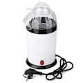 Pikkukuva 1 / 8: Kodin minikokoinen sähköinen puhallin automaattinen popcorn-kone popcorn-valmistaja EU-pistoke 220-240V valkoinen