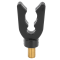 Miniatyrbilde 1 av 8: U Fiske Stang Støtter Fleksibilitet Elasticitet Antislip Holdbar Dobbelt Lag Plast Fiske Stang Holder Brakett