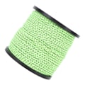 Pikkukuva 8 / 8: Heijastava retkeilyköysi, tekstuuripunonta, 164 jalkaa, 4 mm polyesteriä, laskuvarjohyörynaru matkustamiseen, patikointiin, reppuretkeilyyn, fluoresoiva vihreä