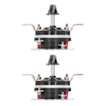 Miniatyrbild 2 av 8: 2st universal omkopplare Kombination industritillbehör HZ10D‑10/2 220‑380V 10A