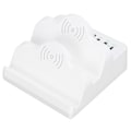 Miniatyrbilde 7 av 8: Trådløs ladestasjon USB ladestasjon Dock QC3.0 PD hurtiglading med display for flere enheter UK-plugg 100‑240V