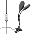 Miniatyrbillede 8 af 8: Plantevækstlys Timing 5 dæmpbare niveauer Vandtæt Dobbelthoved 30W USB-drevet LED plantelampe med klipsbase