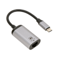 Miniatyrbilde 3 av 8: USB C til RJ45 Adapter 1000 Mbps Høyhastighets Plug and Play Metallskall LAN til USB C Adapter for Bærbar PC Tablet Telefon