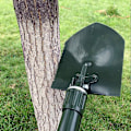 Miniatyrbild 2 av 5: Fällbar Militärtält Spade: Högkolstål, Tri-vikbart Handtag, med Skydd