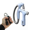 Miniatyrbillede 6 af 8: Justerbar håndgrebstrener med ergonomisk design og sklisikker overflate - Blå