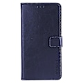 Miniatyrbillede 2 af 5: Til Samsung Galaxy A15 5G Etui Crazy Horse Tekstur Læder Wallet Cover-B6 Mørkeblå