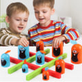 Miniatyrbilde 7 av 7: Interaktivt Gobblet Gobblers brettspill - pedagogisk leke for foreldre-barn-binding og tidlig læring