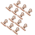 Miniatyrbillede 2 af 8: 12 stk Curve C Negle Extension Clips Negleklemme Clips File Clip Negle Art AccessoriesRose Gold
