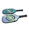 Miniatyrbild 8 av 8: LEIJIAER Pickleball-set i kolfiber med 2 racketar och 4 bollar för inomhus- och utomhusträning