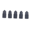 Miniatyrbillede 1 af 8: 5 stk. Hærdet stål dyse High Speed printhoved support 1,75 mm filament til Bambu Lab X1 eller P1P 3D printer Hot End 0,4 mm