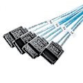 Pikkukuva 5 / 5: Mini SAS HD SFF-8644 - 4 x SATA 7Pin -kiintolevyn kaapeli 12 Gbps palvelimen ulkoinen nopea kiintolevy C
