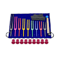 Miniatyrbillede 2 af 5: 9 Stykker Farverig Solfeggio Aluminium Legering Stemmegafler kompatibel medks, Stemmegafler kompatibel medks kompatibel med Terapi, Stemmeterapi