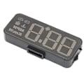 Miniatyrbild 6 av 8: Bil HUD-display OBD2-mätare Vindruta skärm projektor 3D reflektion Överhastighet Vattentemperatur Spänning Felalarm