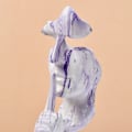Miniatyrbilde 8 av 8: Tenkerstatue Vivid Shape Kompakt Syntetisk Harpiks Attraktiv Dekorativ Stillhet Er Gylden Figur for Hjem Hvit Lilla
