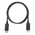 Miniatyrbilde 6 av 8: DP til DP-kabel Svart ABS-material Versjon 1.2 for dataskjermkonverter 4k 60hz 5 meter
