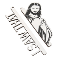 Miniatyrbillede 3 af 8: Jesus I Saw That Door Sitter Træ Glatte Overflader I Saw That Skilt Dørramme Skiltedekoration til spejl Soveværelse Sort Hvid Højre