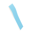 Miniatyrbilde 7 av 8: Konsoll Mellomhud Ripebestandig beskyttende spillkonsoll Midtstripe-klistremerke for PS5 Digital Edition Host Blue