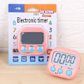 Miniatyrbild 3 av 5: Multifunktionell Digital Kökstimer 2-pack Magnetisk Timer för Matlagning Lärande Hantering Rosa