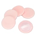 Pikkukuva 1 / 8: 5 kpl Powder Puff Pehmeä rakenne, pestävä Hyvä puuteri, joka tarttuu kolmeen väriin, saatavana kasvomeikkipuuteri PuffPink