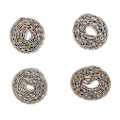 Miniatyrbild 2 av 8: 4 st Rhinestone Band 1,2 cm bredd 1 meter längd Mode Utsökt Självhäftande Rhinestone Tejp för DIY Skor Kläder