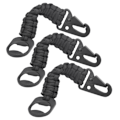 Miniatyrbillede 7 af 8: 3 stk. Multifunktionel Flaskeåbner Paracord Karabinhage Lanyard AntiSlip Udendørs Vedhæng