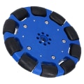 Miniatyrbillede 4 af 8: 100 mm omnidirektional hjul Neopren drivruller Omni Smart Robot Biltilbehør 8 mm hul
