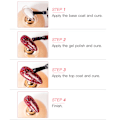 Miniatyrbild 7 av 8: 6st Nattljus UV Nail Art Gel Polish Långvarig Nagelmanikyr Soak Off GelTyp A