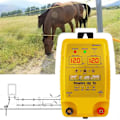 Miniatyrbillede 4 af 5: Elektrisk hegn til får, kvæg, heste, fjerkræ, controller værktøj (EU)