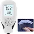 Miniatyrbild 2 av 4: Skikttjockleksmätare, bilfärgsdjupsmätare med LCD-display, automatisk kalibrering (Vit)_SZXM