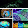 Miniatyrbillede 5 af 5: Lumineus Sten, Selvlysende Sten, Glød i Mørke Sten, Fluorescerende Sten, Lumineus Sten til Akvarium, Velegnet til Dekorativ Vase, Mikroland