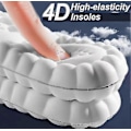 Miniatyrbilde 3 av 4: 4d Cloud Technology Innersåler for Fotturer Treningssko Pustende Hvit35