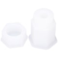 Miniatyrbillede 8 af 8: Silikoneform Hex Form Blød Elastisk Sikker Miljøvenlig Nem Afstøbning DIY Form til Fremstilling af Opbevaringsboks