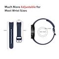 Miniatyrbillede 4 af 5: Samsung Galaxy Watch Silikone Sport Armbånd Rem til 5/4/5 Pro/4 Classic (44mm/40mm/45mm/46mm/42mm) galaxy watch 5 40mm lavendel lilla